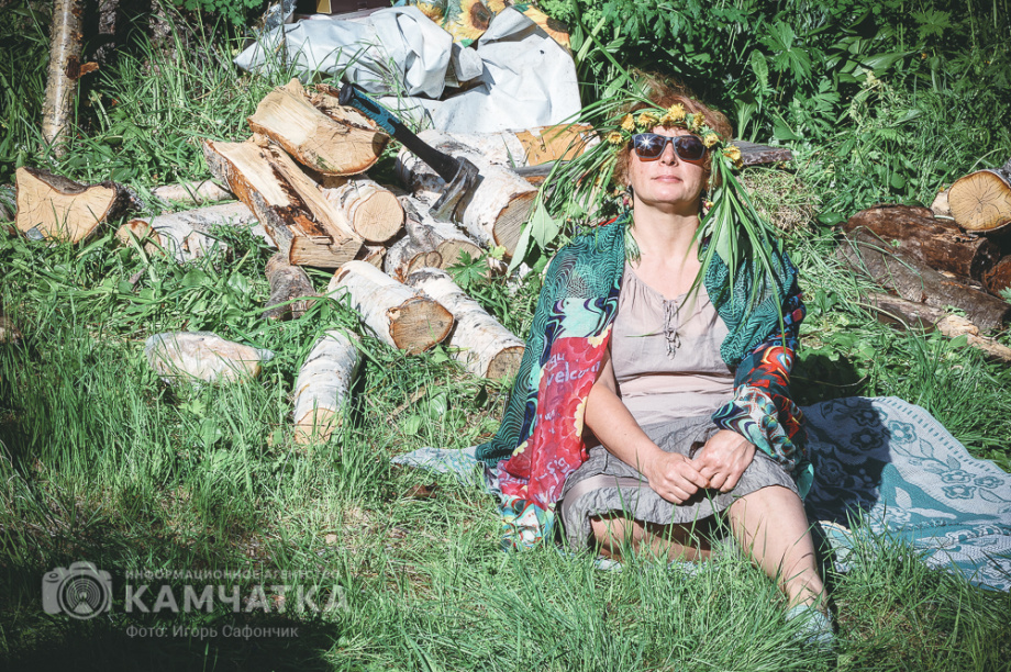 Иван Купала на Камчатке: славянский праздник на стойбище «Пимчах» (фоторепортаж). Фото: ИА «Камчатка» \ Игорь Сафончик. Фотография 5