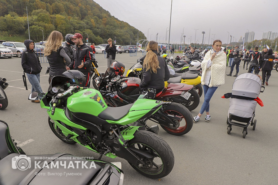 Камчатские байкеры завершили мотосезон 2024 года (фоторепортаж). Фото: ИА «Камчатка» . Фотография 63