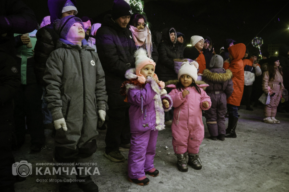 Новогодняя ночь в Петропавловске-Камчатском (фоторепортаж). . Фотография 35