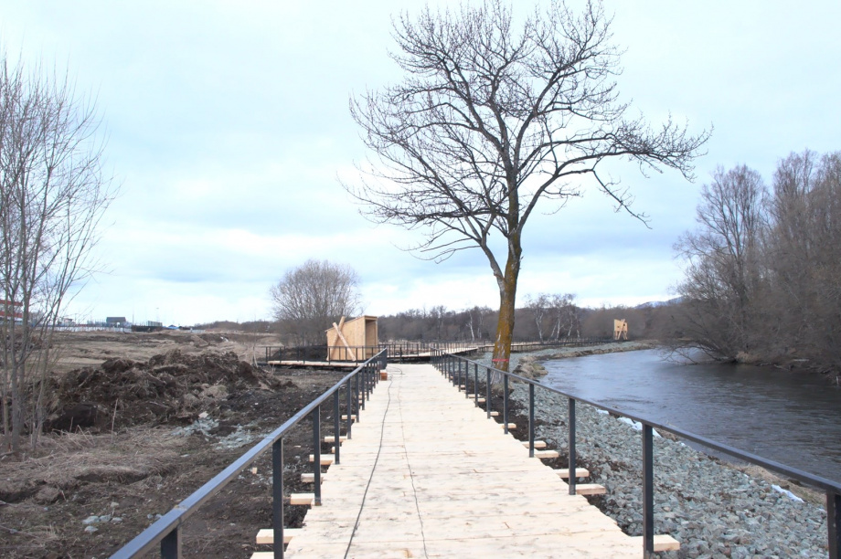 Набережная реки Авача в городе Елизово на Камчатке будет в эко-стиле. Фото: kamgov.ru. Фотография 2