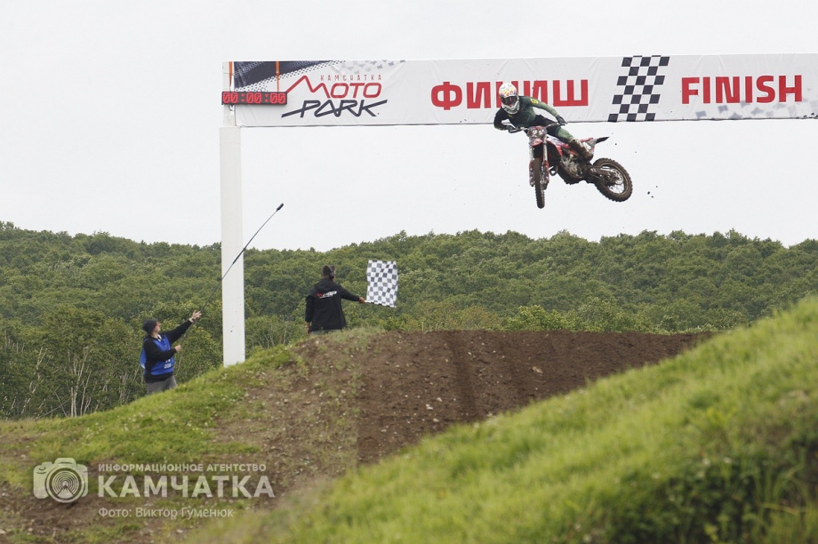 Сборная России победила на Кубке Содружества по мотокроссу на Камчатке. . Фотография 48