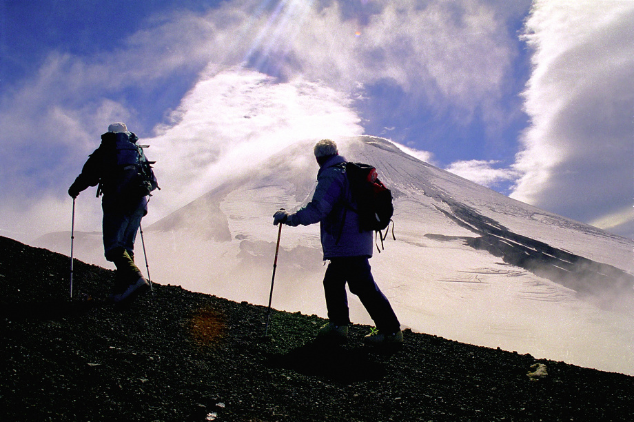 Турист пропал на Авачинском вулкане на Камчатке. Фото: ИА «Камчатка»