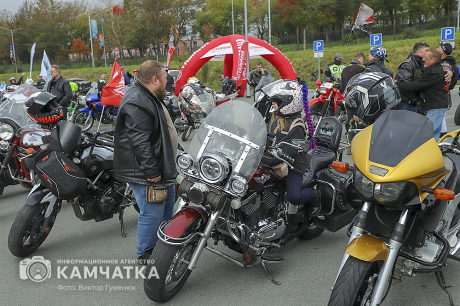 Камчатские байкеры завершили мотосезон 2024 года (фоторепортаж). Фото: ИА «Камчатка» . Фотография 52