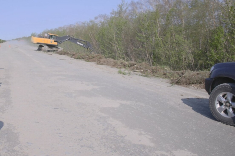 На Камчатке дорогу до Усть-Большерецка продолжат асфальтировать в августе. Фото: kamgov.ru