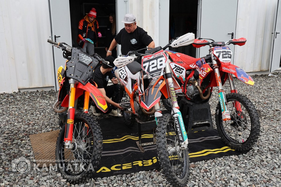 Сборная России победила на Кубке Содружества по мотокроссу на Камчатке. . Фотография 77