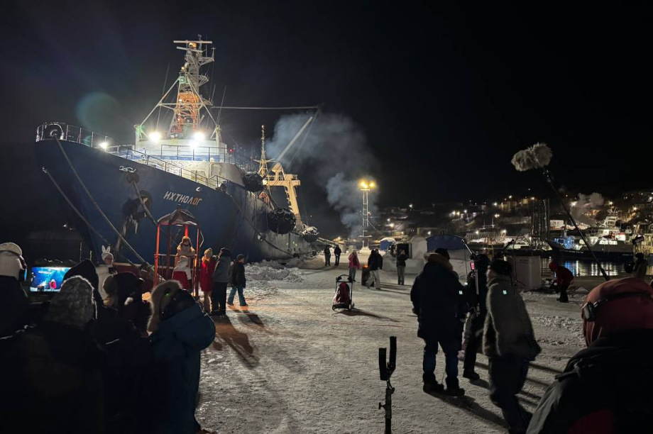 Камчатские каюры приняли участие в съемках художественного фильма «Снежная восьмерка». Фото: Министерство культуры Камчатского края. Фотография 4