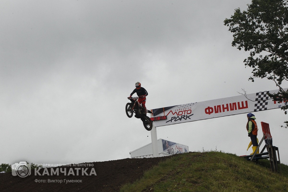 Сборная России победила на Кубке Содружества по мотокроссу на Камчатке. . Фотография 25