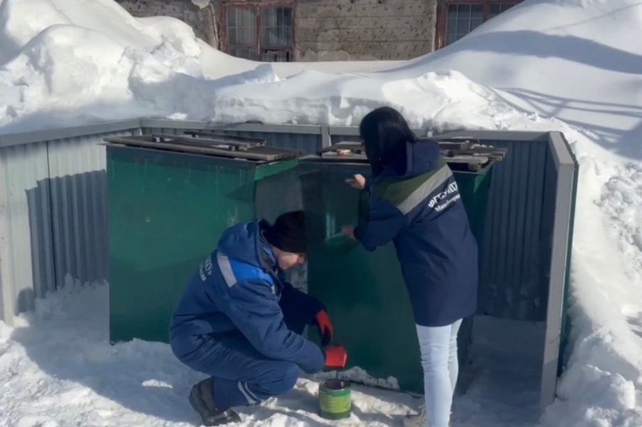 На военных объектах Камчатки установят дополнительные контейнеры для отходов. пресс-служба Минобороны РФ. Фотография 2
