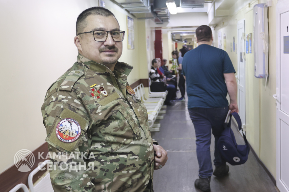 «День здоровья» для ветеранов СВО прошел в Камчатской краевой больнице имени Лукашевского. Фото:«Камчатка Сегодня» \ И. Сафончик. Фотография 1