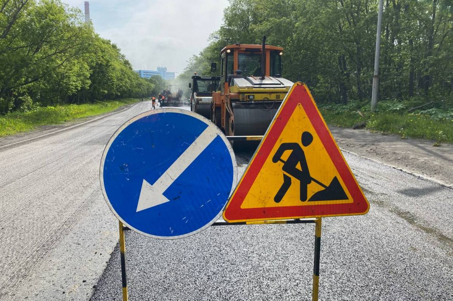 Асфальтирование дороги к ТЭЦ-2 начали в Петропавловске-Камчатском. Фото: kamgov.ru. Фотография 2