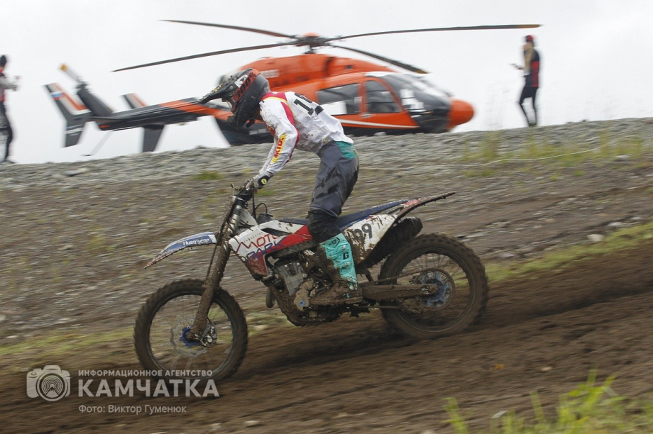 Сборная России победила на Кубке Содружества по мотокроссу на Камчатке. . Фотография 27