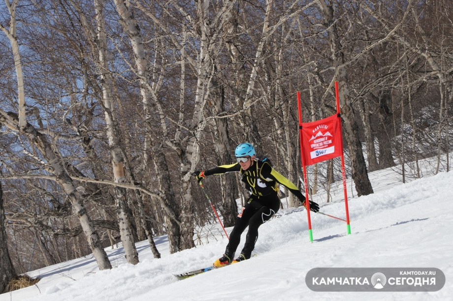 Ски-альпинисты завешают сезон. Фото: Виктор Гуменюк / информационное агентство "Камчатка". Фотография 10