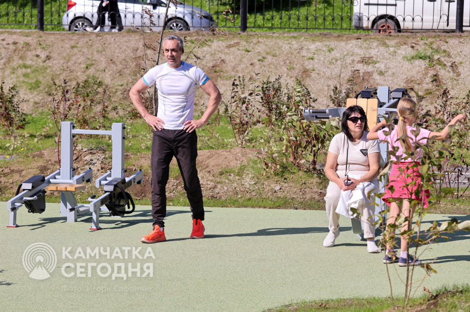 Обновленный стадион «Спартак» в Петропавловске-Камчатском встречает гостей (фоторепортаж). . Фотография 36