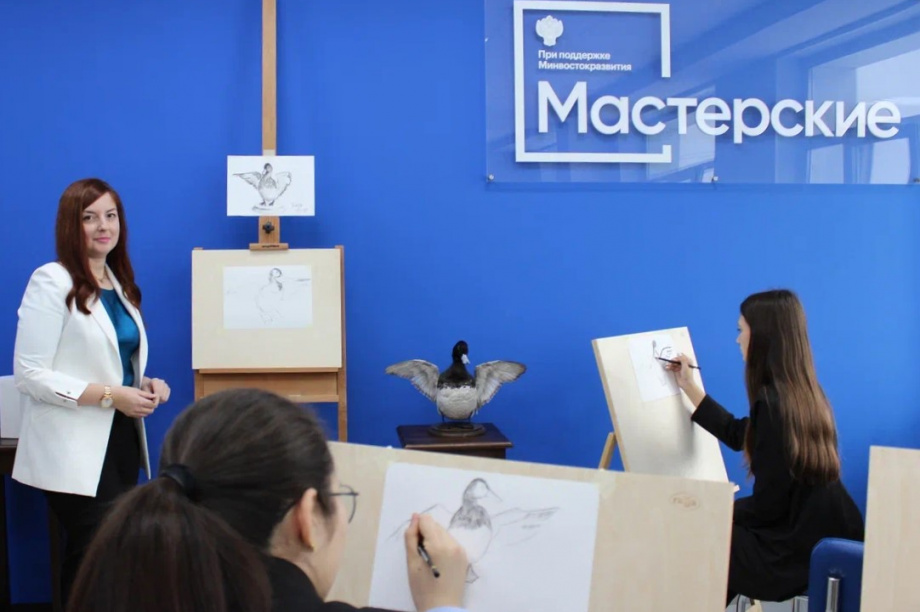 Новые мастерские открыты для студентов Камчатки. Фото: minvr.gov.ru. Фотография 2