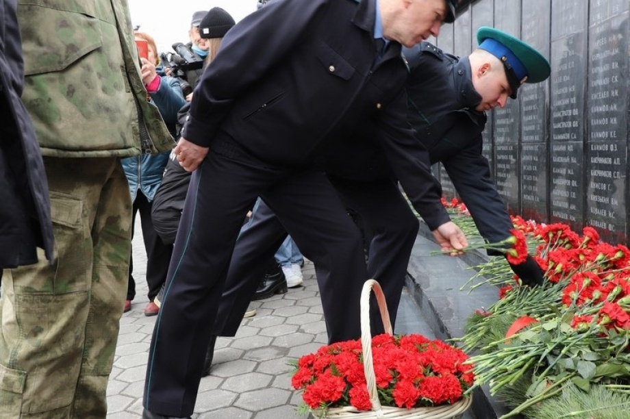 Памятные мероприятия в Парке Победы. Фото: Виктор Гуменюк. Фотография 89