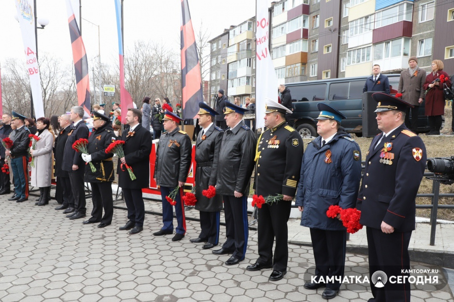 Памятные мероприятия в Парке Победы. Фото: Виктор Гуменюк. Фотография 56