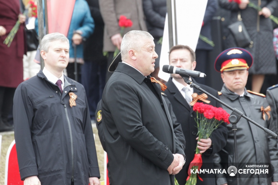 Памятные мероприятия в Парке Победы. Фото: Виктор Гуменюк. Фотография 34