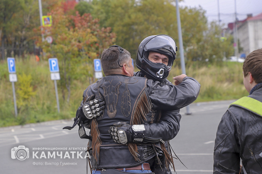 Камчатские байкеры завершили мотосезон 2024 года (фоторепортаж). Фото: ИА «Камчатка» . Фотография 25