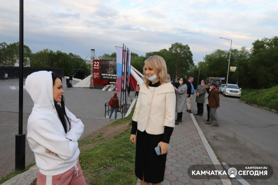 Всероссийская минута молчания. Фото: Виктор Гуменюк / информационное агентство "Камчатка". Фотография 15