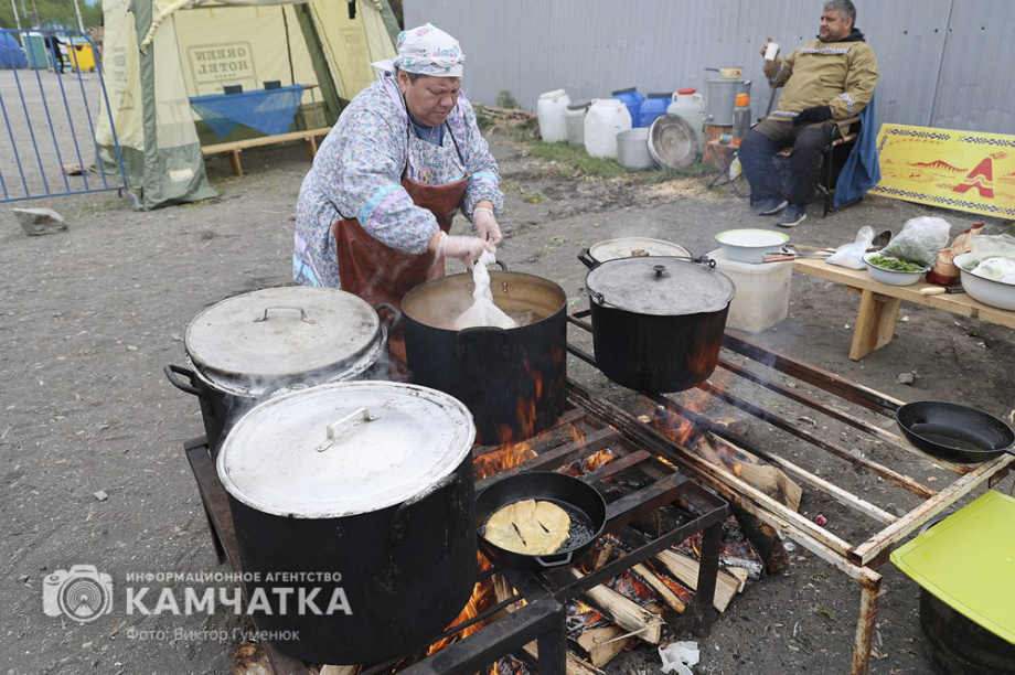Национальный обрядовый праздник КМНС Камчатки провели по корякским и ительменским традициям. Фото: ИА «Камчатка»\Виктор Гуменюк. Фотография 32