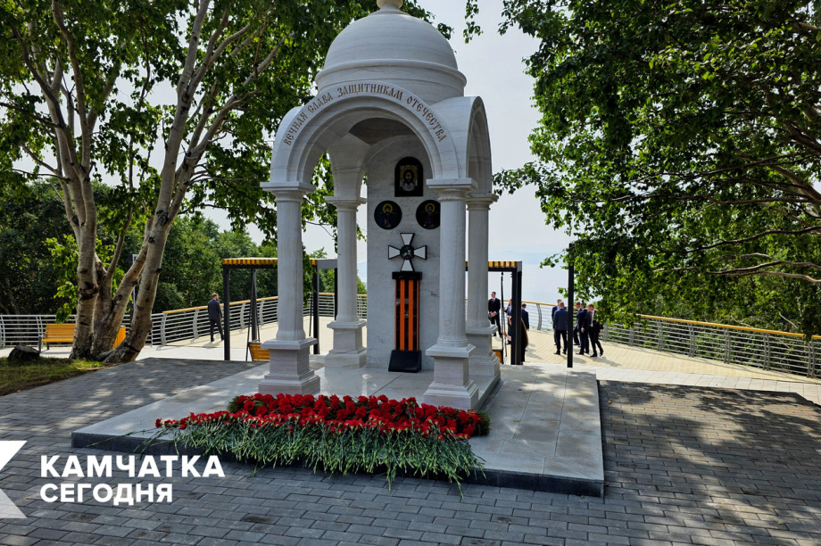 В Петропавловске-Камчатском открыли часовню в память о защитниках Отечества. Фото. ИА Камчатка. Фотография 11