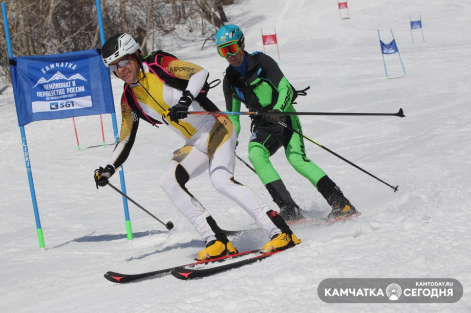 Ски-альпинисты завешают сезон. Фото: Виктор Гуменюк / информационное агентство "Камчатка". Фотография 61