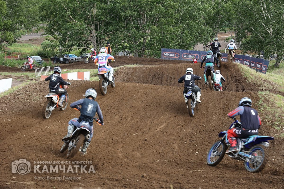 Сборная России победила на Кубке Содружества по мотокроссу на Камчатке. . Фотография 109