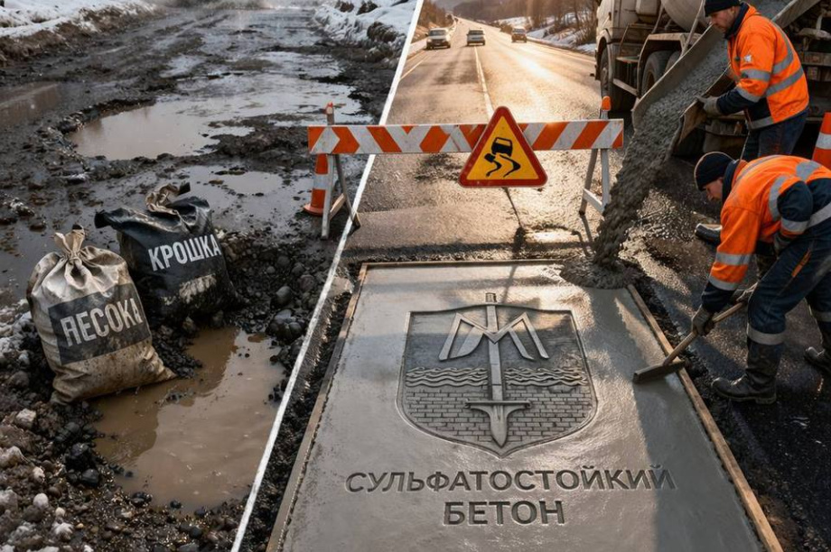 Асфальт сказал: «я в воде не работаю». Бетон ответил: «смотри, как надо». @ustoy_m. Фотография 3