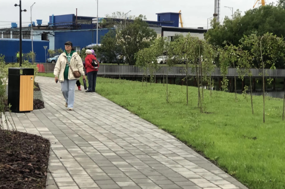 В Петропавловске-Камчатском открылся парк «Экосистема». . Фотография 13
