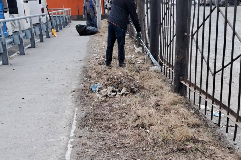 Петропавловск-Камчатский готовится стать чистым. Фоторепортаж с улиц. ИА Камчатка, ПКГО. Фотография 8