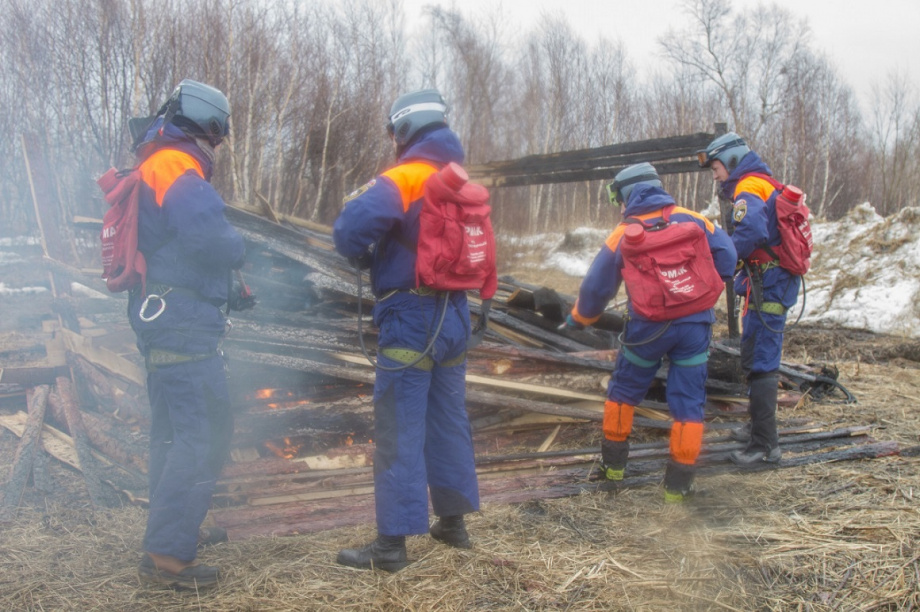 На Камчатке прошли масштабные трёхдневные учения МЧС. Фото: пресс-служба краевого управления МЧС. Фотография 11