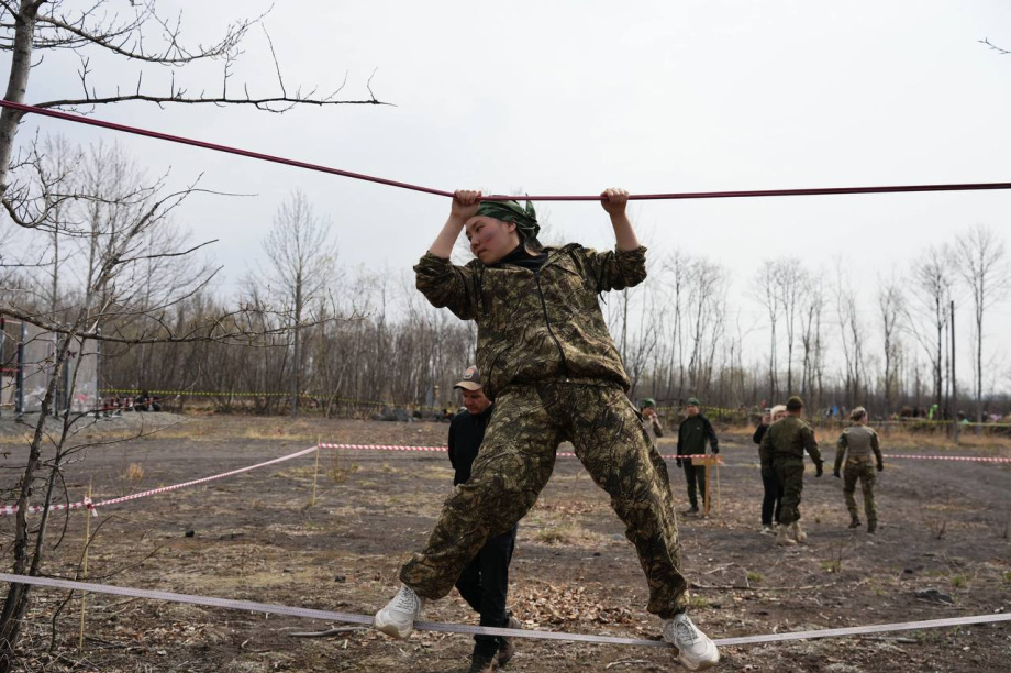 В Петропавловске-Камчатском завершился финал военно-спортивной игры «Зарница». Фото организаторов. Фотография 4