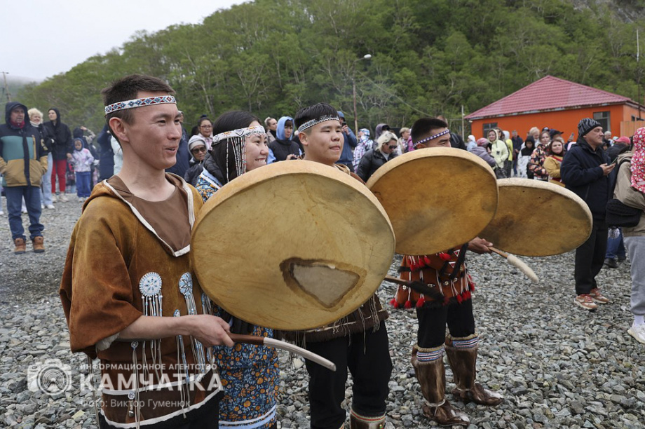 Национальный обрядовый праздник КМНС Камчатки провели по корякским и ительменским традициям. Фото: ИА «Камчатка»\Виктор Гуменюк. Фотография 1