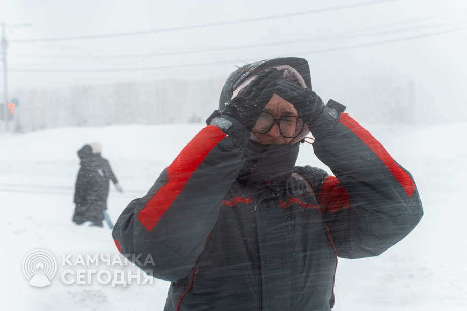 Белая стихия Камчатки (фоторепортаж). Фото: ИА «Камчатка». Фотография 26