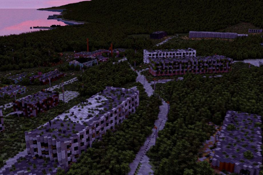  Заброшенный военный городок Камчатки обрел вторую жизнь в Minecraft. Фото: https://vk.com/wall-193531398_4179. Фотография 1