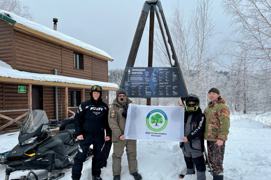 Кроноцкий заповедник получил сани для снегоходов, чтобы защитить краснокнижных оленей. Фото: Кроноцкий заповедник. Фотография 1