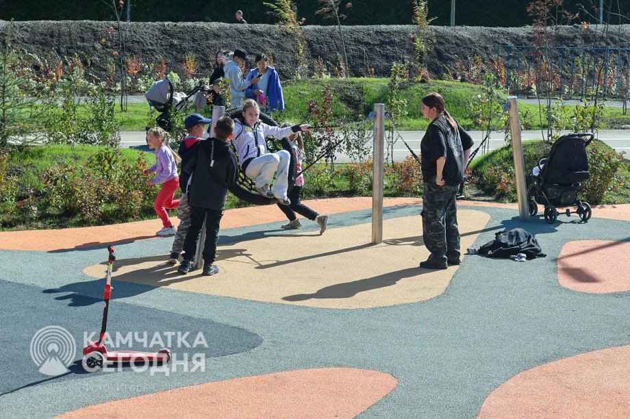 Обновленный стадион «Спартак» в Петропавловске-Камчатском встречает гостей (фоторепортаж). . Фотография 28