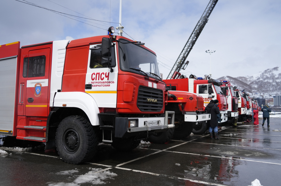 На Камчатке отметили 377 лет пожарной охраны (фоторепортаж). . Фотография 6