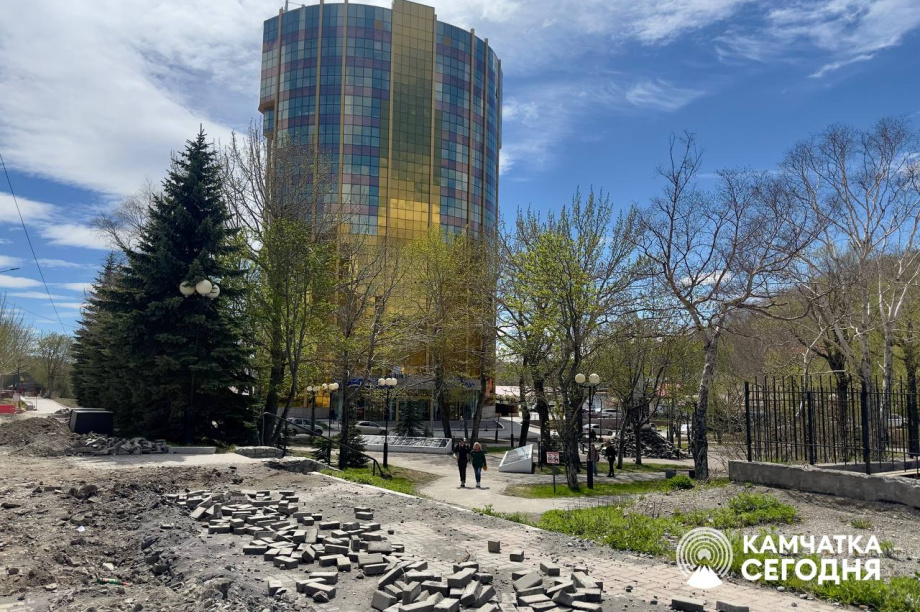 Ремонт центральной автодороги в Петропавловске- Камчатском продолжается. . Фотография 5