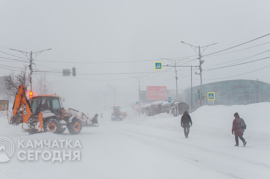 Белая стихия Камчатки (фоторепортаж). Фото: ИА «Камчатка». Фотография 27