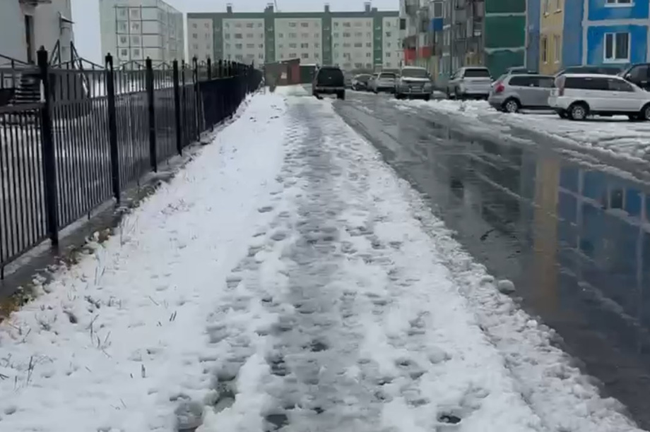 Циклон обрушился на Усть-Камчатск. Фото: Усть-Камчатская администрация скрин видео. Фотография 10