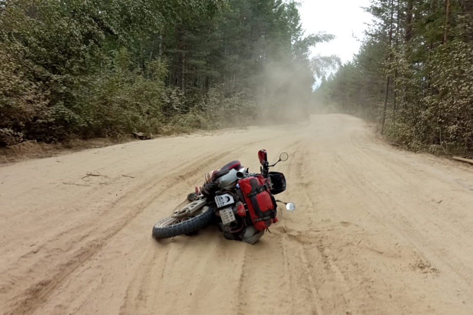 Мотопутешествие словака через всю Россию с остановкой на Камчатке. . Фотография 12