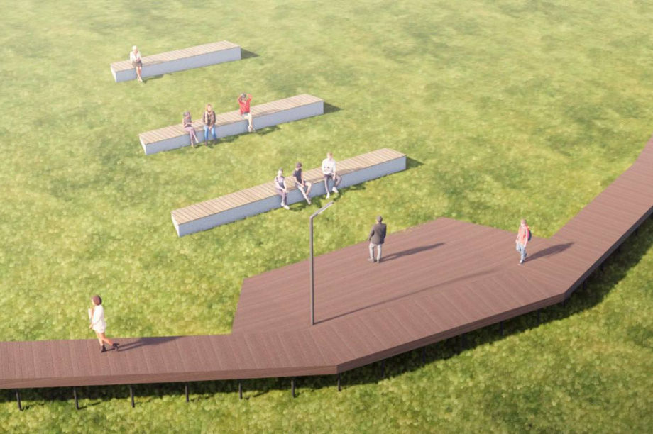 На Камчатке в парке на Дачной продолжат благоустройство. Изображение проекта с тг-канала Солодов. Камчатка. Фотография 5