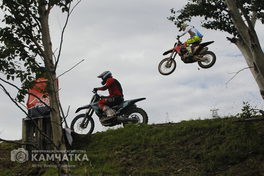 Сборная России победила на Кубке Содружества по мотокроссу на Камчатке. . Фотография 62