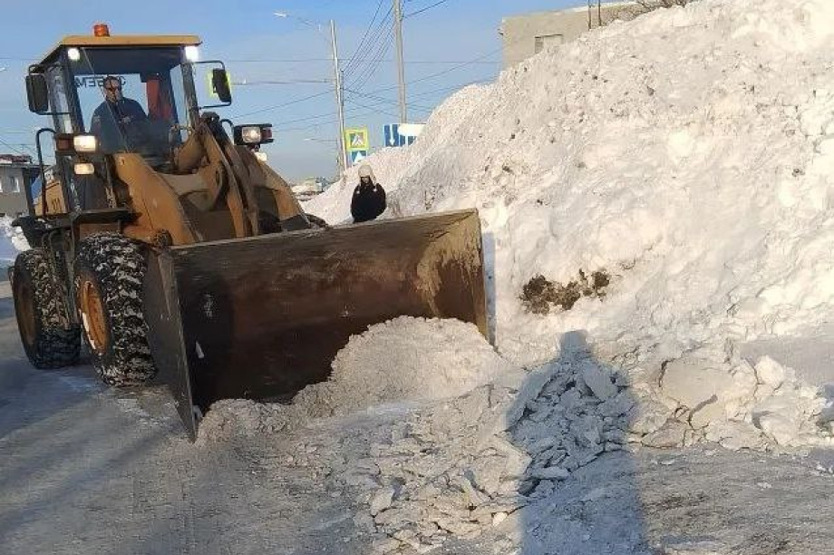 В мэрии разъяснили, по какому принципу Петропавловск-Камчатский расчищают от снега . Фото: ПКГО официальные новости. Фотография 3