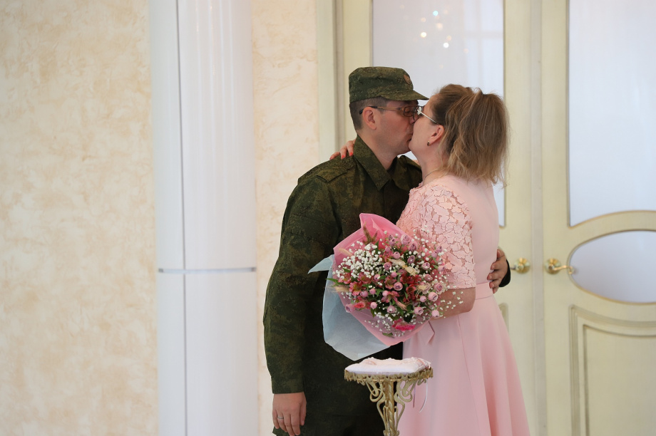Более 20 мобилизованных камчатцев заключили брак. Фото: kamgov.ru. Фотография 4