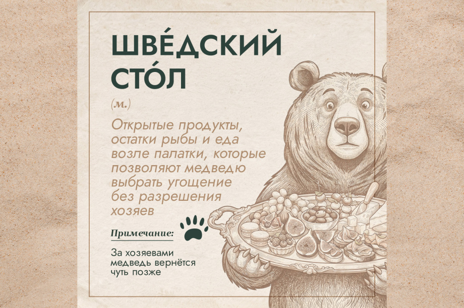 Проект «Земля медведя» выпустил толковый словарь медвежьих терминов. . Фотография 10