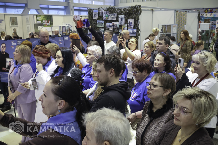 Камчатка объединилась ради Победы! (фоторепортаж). Фото: «Камчатка Сегодня» \ Игорь Сафончик. Фотография 30