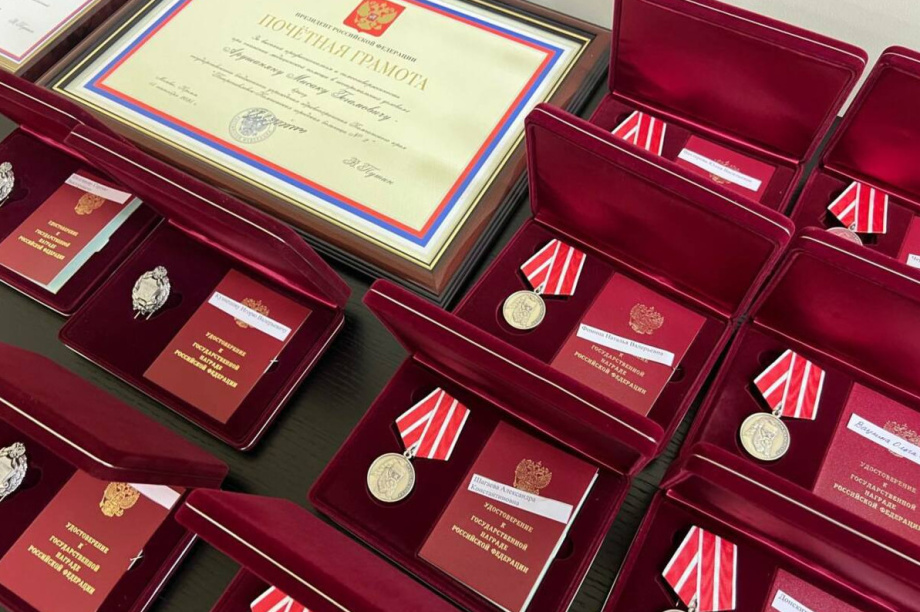 Героическим медикам на Камчатке вручили высокие государственные награды. Фото: kamgov.ru. Фотография 2