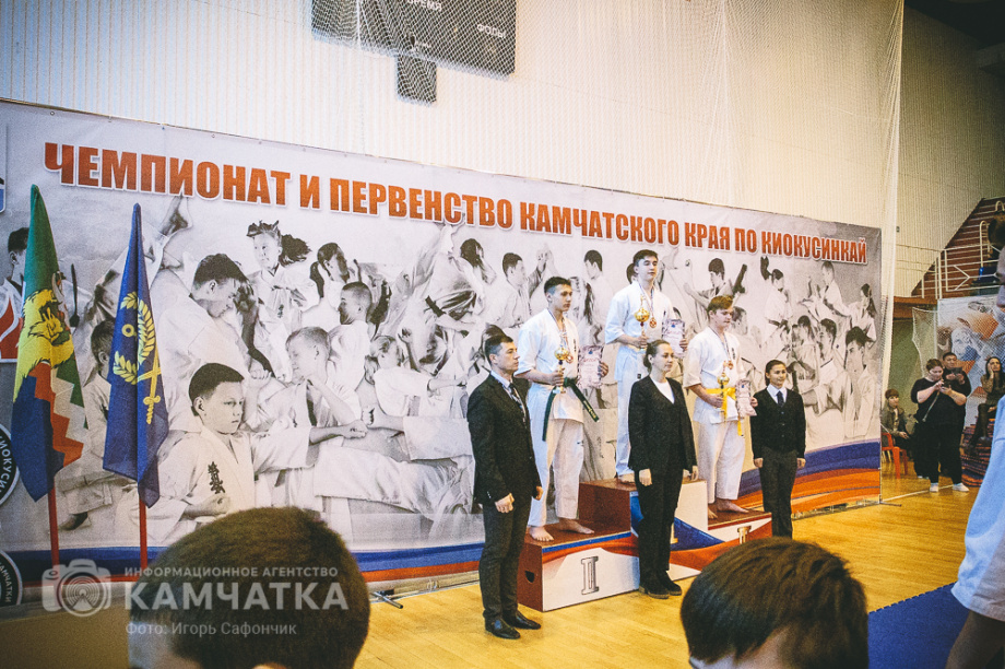 Чемпионат Камчатского края по киокусинкай: яркое событие для любителей спорта. Фото: ИА «Камчатка» . Фотография 21